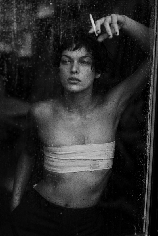 PHOTO BY Peter Lindbergi editorial for squeeze magazine, " the algoritim has no skin".